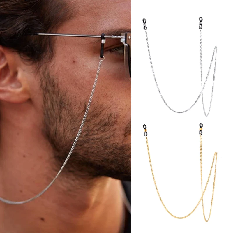 Stainless-Steel-Sunglasses-Links-Holder-Grandmother-Chains-for-Men